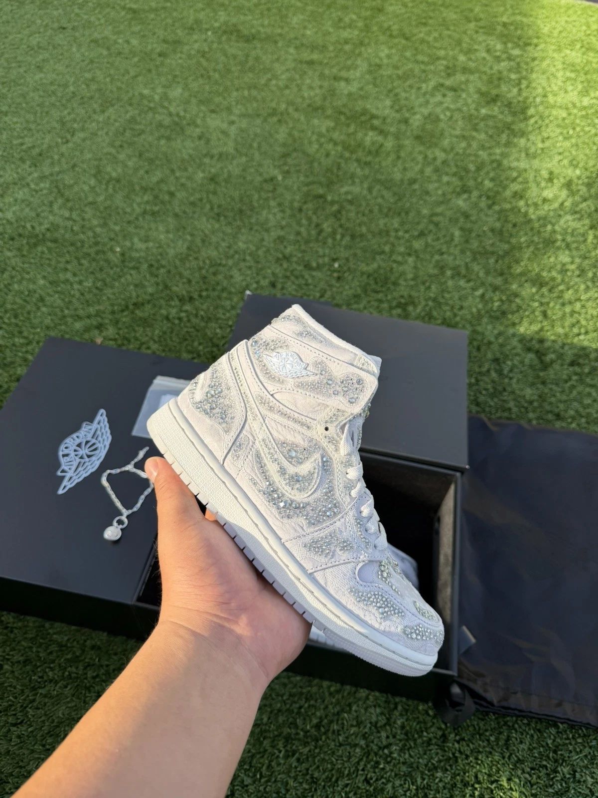 Nk Air Jrdan 1 Swvski High Size 7w 5.5M Brand New Extremely Rare🔥LA Exclusive